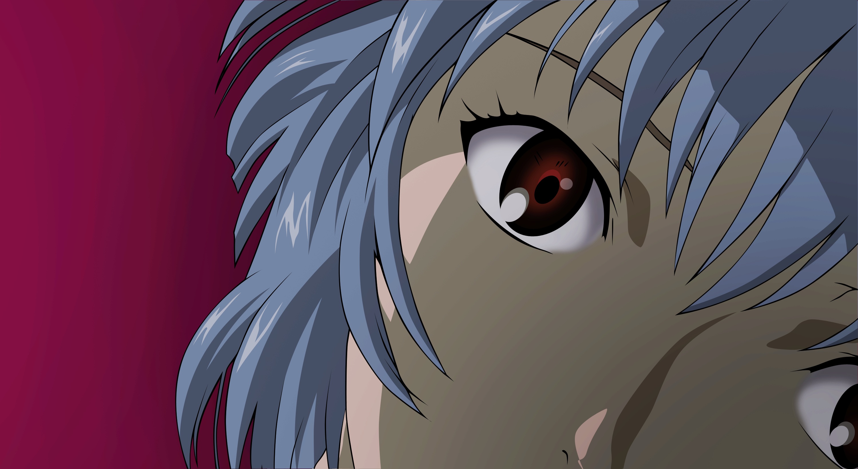 Neon genesis evangelion ayanami rei vector trace 24560 yande re